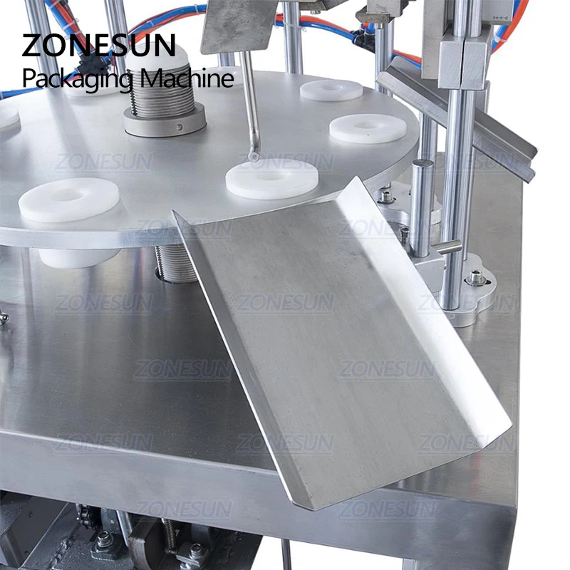 

ZONESUN Automatic Ultrasonic Cream Paste Tube Filling Machine Soft Tube Auto Sealing Machine(10 holes )