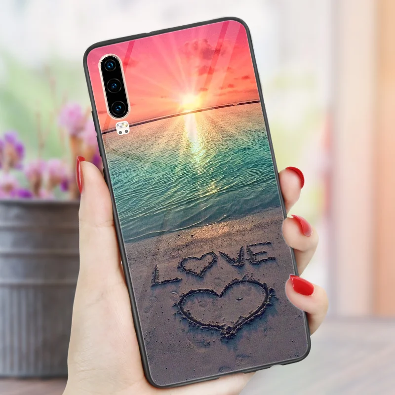 Стильный глянцевый чехол для Huawei P30 Lite P20 P10 P9 Nova 3e зеркальный телефона Pro Capa