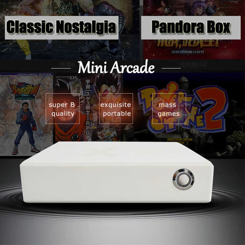 Игровая мини-консоль Pandora Box с 1500 играми HD/VGA Out и поддержкой нескольких игроков |