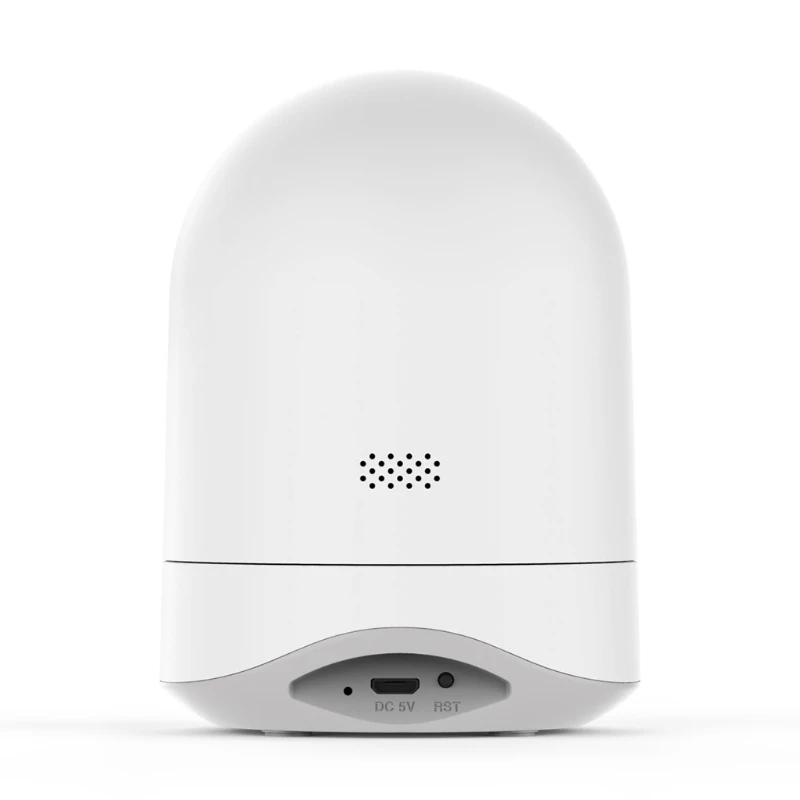 

1080p Indoor WiFi Smart Home Camera with Night Vision Works with Alexa & the Assistant,Phone App White 40JB