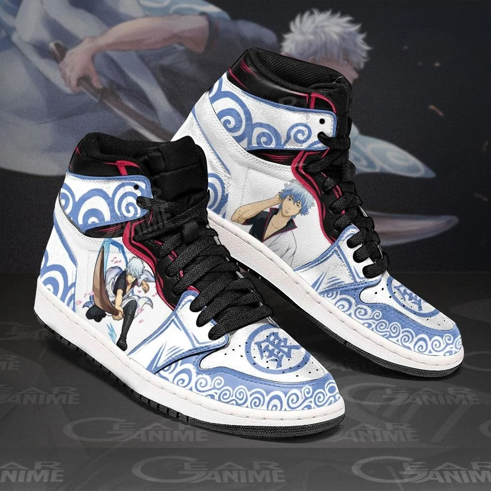 Кроссовки Gintama Custom Anime Gintoki Shoes