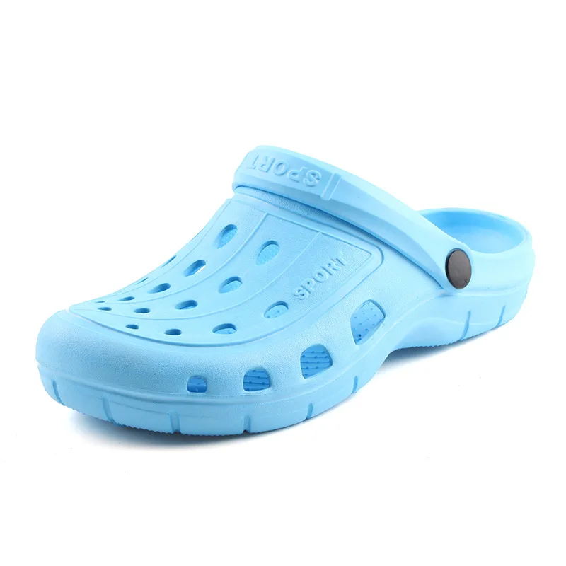 

Men's Flip Flops Summer Portable Disposable Beach Hole Shoes Women Garden Sandals Home Slippers Bathroom Slides Sleeper