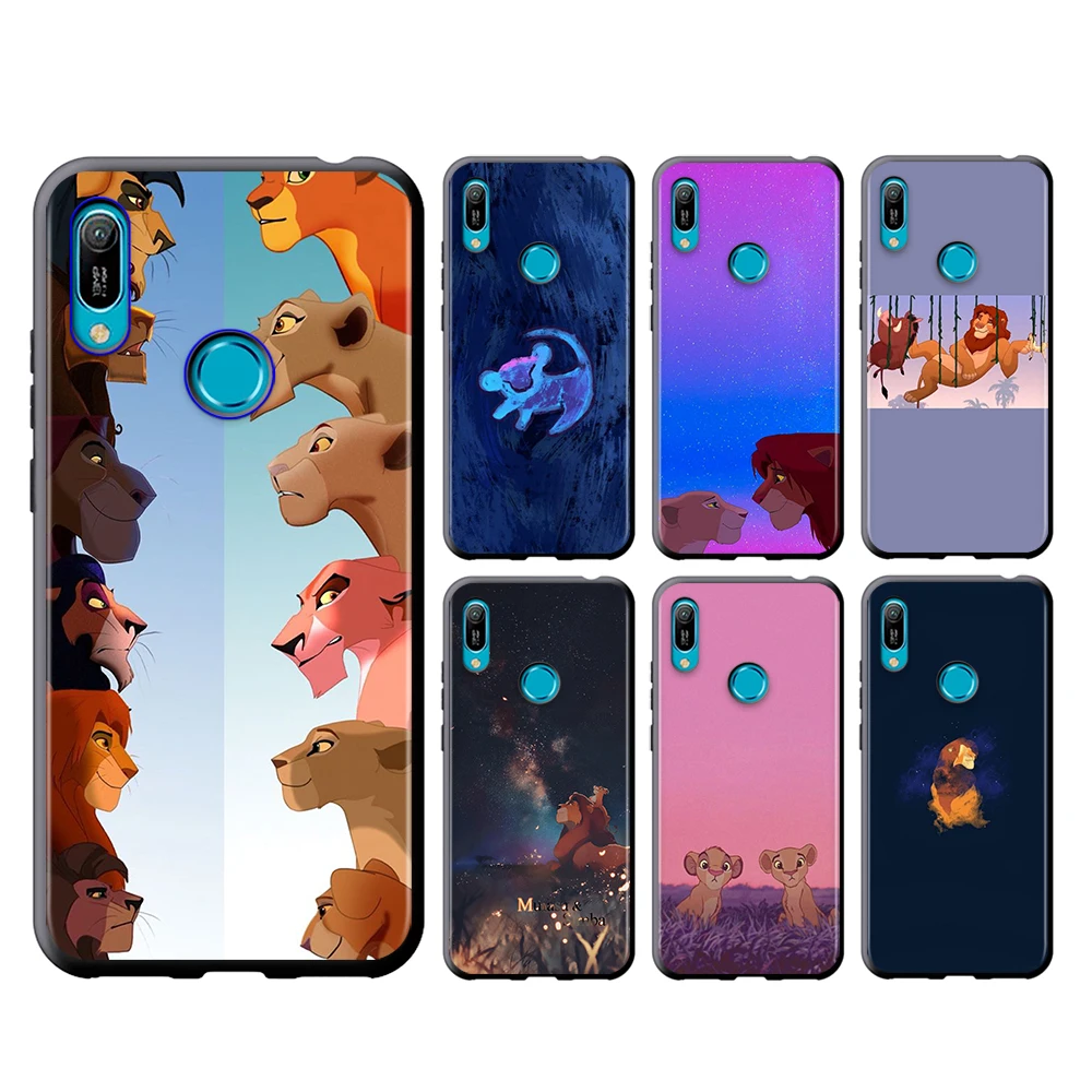 

The Lion King Simba For Xiaomi Mi 11i 11 10T 10i 9T 9 A3 8 Lite CC9 SE Note 10 Youth Lite Ultra Pro Black Phone Case