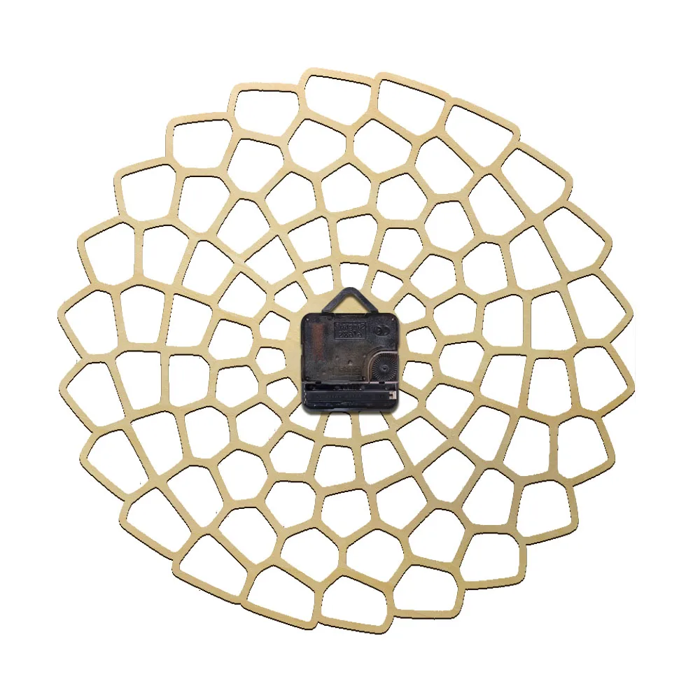 Минималистичные художественные бесшумные настенные часы деревянные