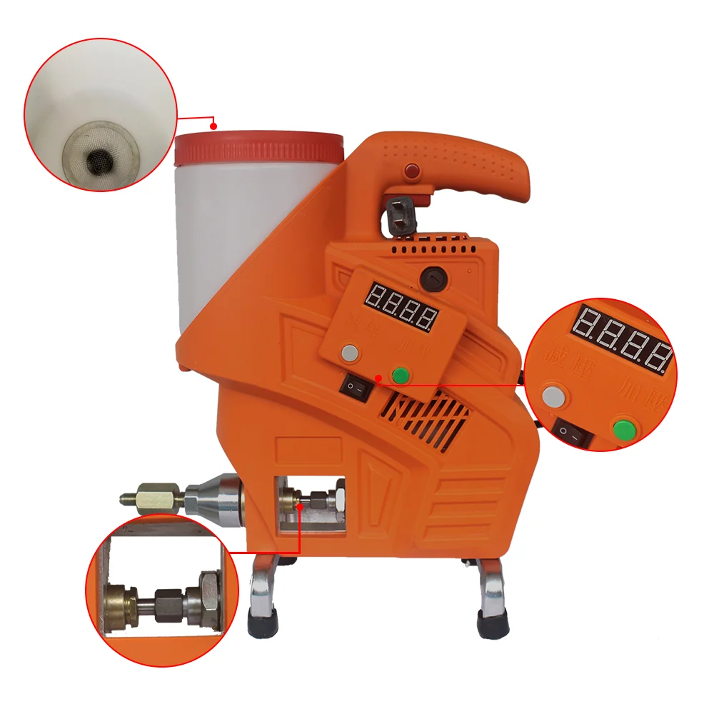 Полиуретановая Инъекционная Машина для эпоксидной смолы заземляющий насос