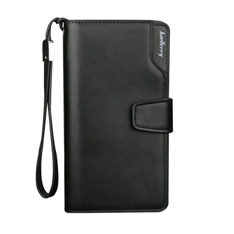 2021 New leisure multifunctional men's handbag Korean Business Wallet long zipper mobile phone bag money purse  wallet men