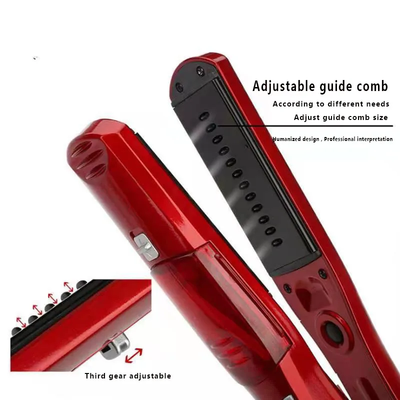 Паровой выпрямитель для волос керамический утюжок с инфракрасным подогревом