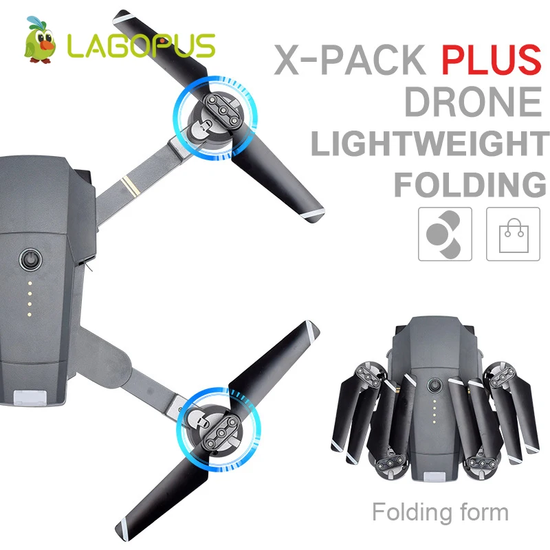 

Lagopus XT-1 Plus 25 Mins Flight Duration 5MP FPV WIFI 1080P Drones with Camera HD Gesture Photo Mini Drone Foldable Drone