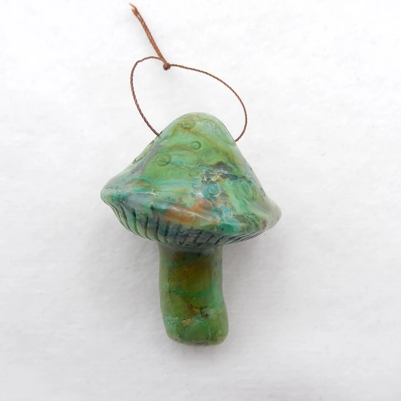 

Carved Chrysocolla fashion Pendant,41x39x39mm,56.9g