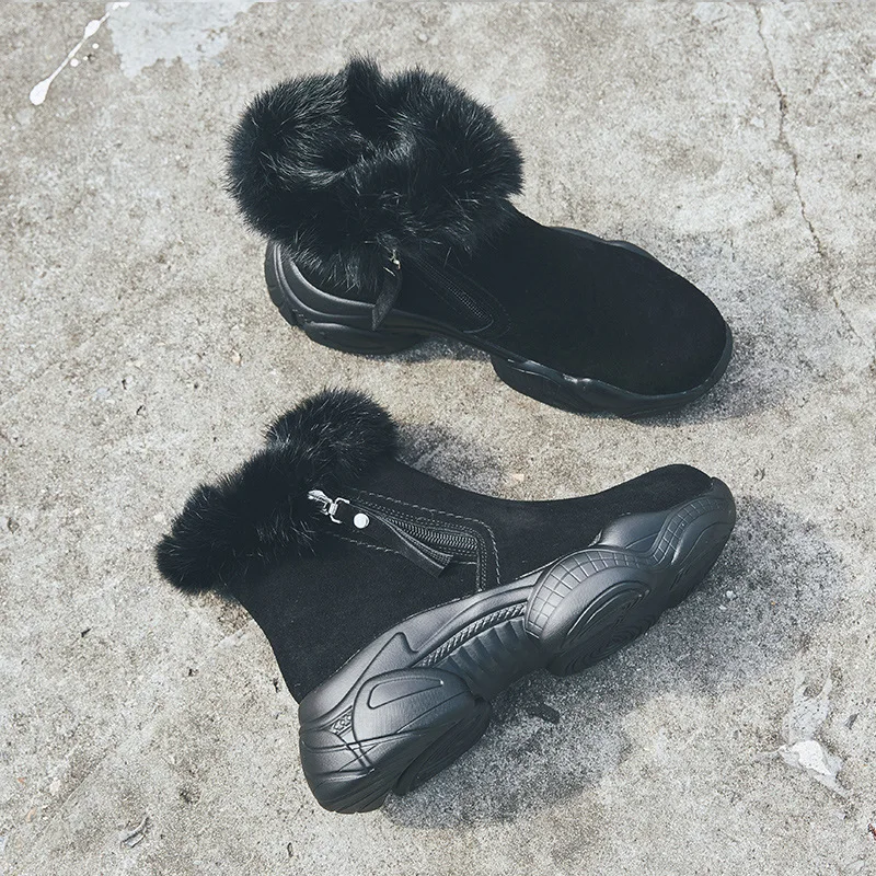 SWONCO/сапоги из натуральной кожи зимняя обувь с высоким берцем женские кроссовки