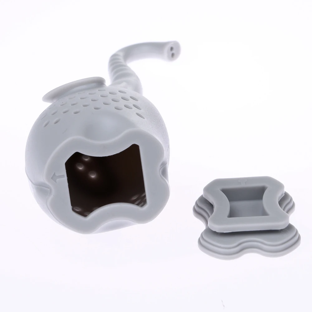 Чай Infuser Фильтр слон Силиконовый для чайных листьев и кофейных посуда кухни