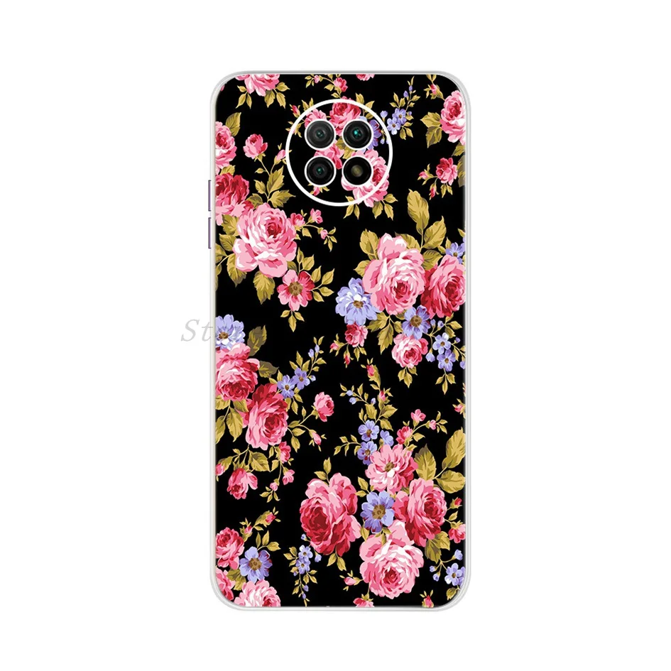 xiaomi leather case design Case For Xiaomi Redmi Note 9 9T 5G Cover Soft Flower Girls Silicon Coque Cover For Xiomi Redmi Note 9 5G Note9 9T 5G Phone Cases xiaomi leather case glass