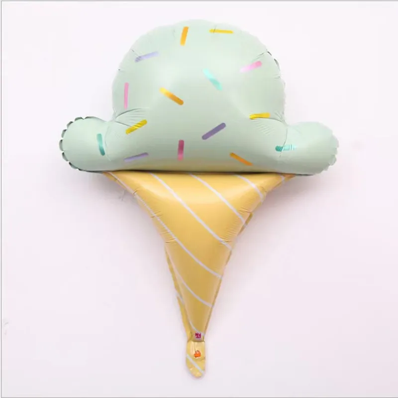 Летние милые воздушные шары из алюминиевой пленки серии мороженого детская