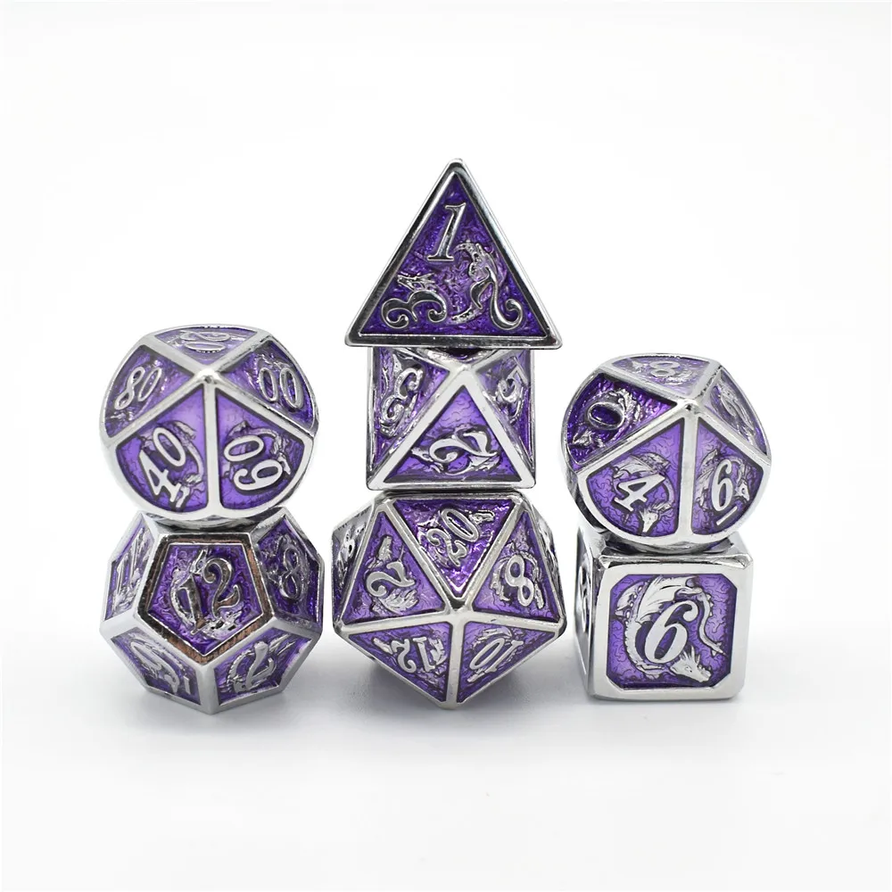 HYMGHO и принтом дракон ролевые игры в кости из цинкового сплава цинковый сплав