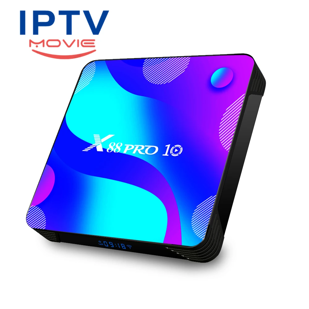 2021 X88pro Android Box For 4K Tv 10 Set Top RK3318 2gb 16gb x88Pro MX3 Voice I8 Keyboard Player | Электроника