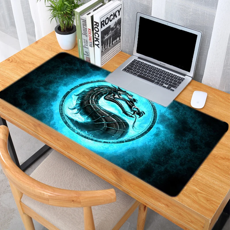 

Коврик для мыши Mortal Kombat, большой коврик для мыши, Настольный коврик для девочек, милые игровые аксессуары, настольные коврики для ПК, кабинет...