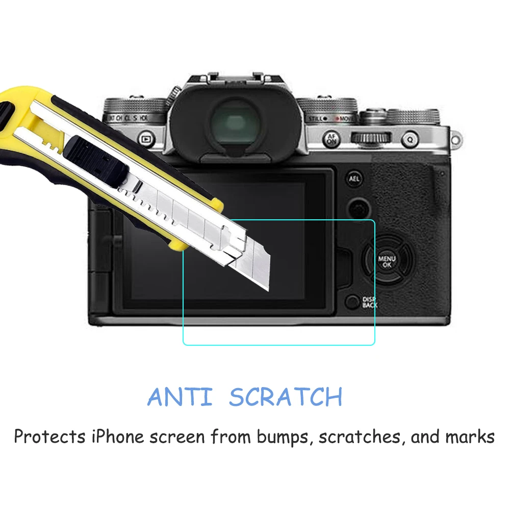 

Защитная пленка для цифровой камеры FUJI Fujifilm, толщина 0,3 мм, 2.5D, закаленное стекло с ЖК-экраном, 1 шт., защитная пленка для камеры, пленка для кам...