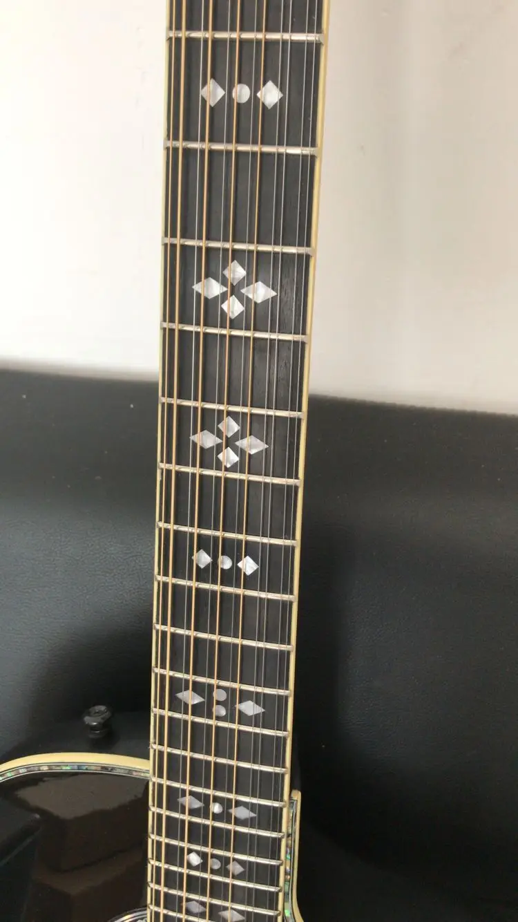 Solidwood 6 Струны для акустической гитары инкрустация ovation 6 струнная акустическая электрогитара из углеродного волокна черепаха оболочки Назад
