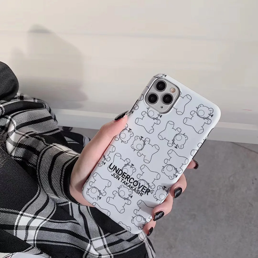 Роскошный японский медведь Франция уличная мода чехол для телефона iPhone 7 7plus 8 8plus