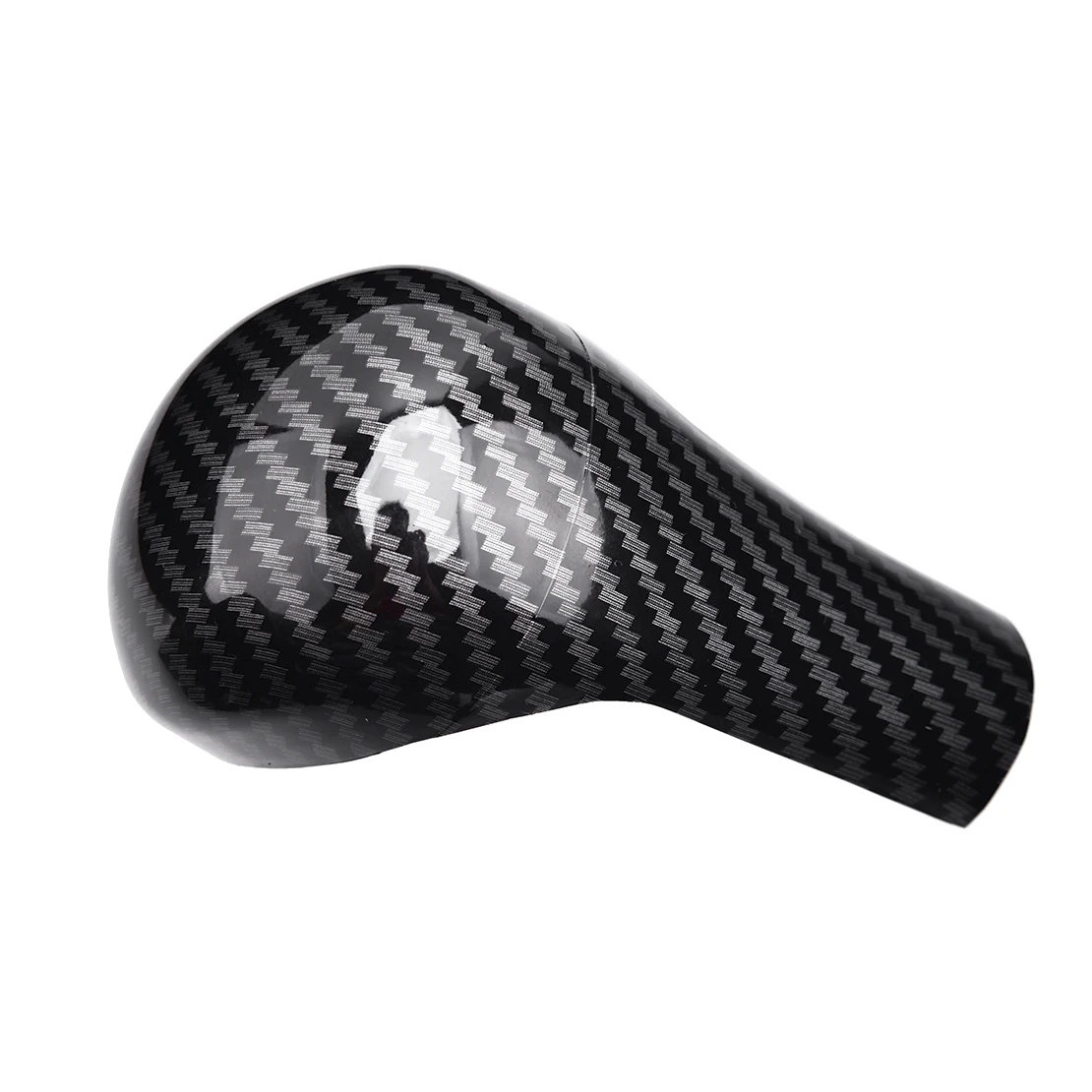 Черный с текстурой из углеродного волокна ABS Внутренний чехол для рычага