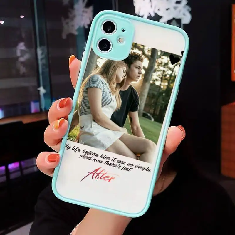 

After Movie poster Phone Cases Matte Transparent for iPhone 7 8 11 12 s mini pro X XS XR MAX Plus cover funda