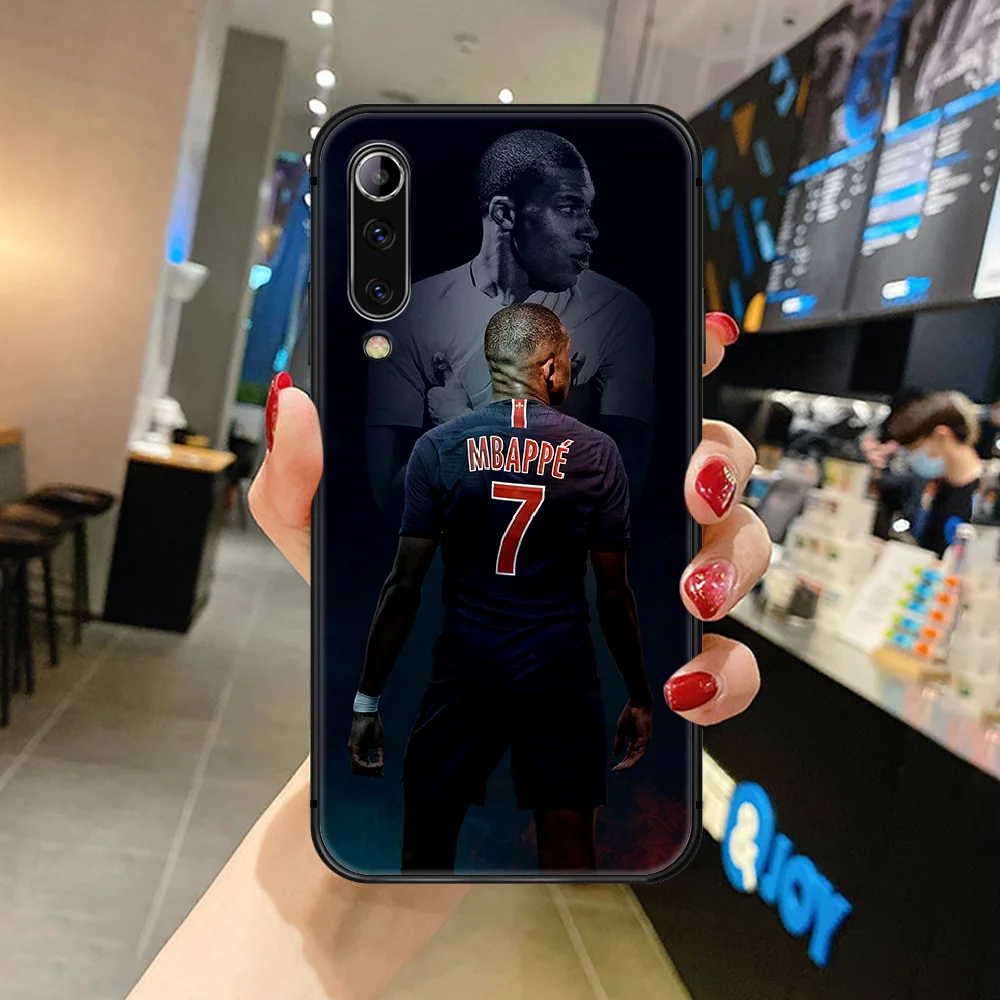 

Kylian Mbappe football soccer Phone Case For XIAOMI redmi K 3 4 5 6 7 8 9 10 20 30 A X Pro ultra black black cell cover trend