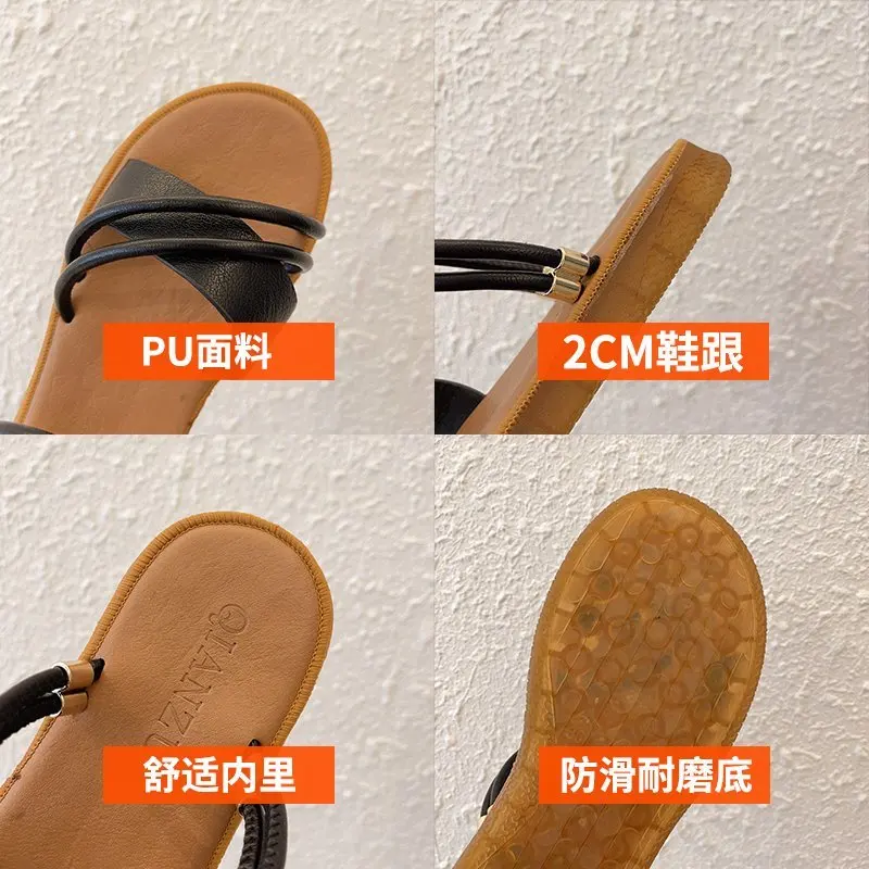 

Shoes Woman 2021 Rubber Slippers Pantofle Shale Female Beach Low Flat New Sabot Soft Slides Scandals PU Rome Casual Basic