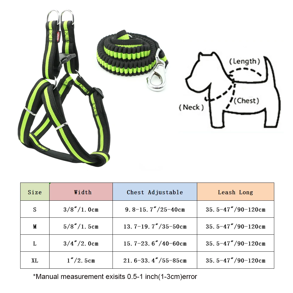Регулируемый поводок для собак набор Мягкий Двойной нейлоновый подкладочный