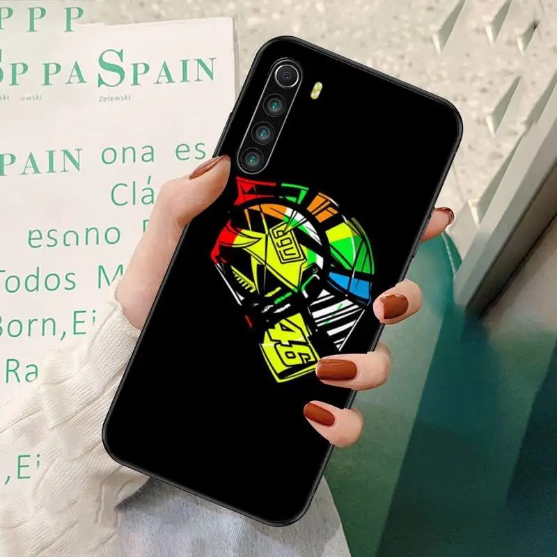 

Funda Shell Cover0 Motorcycle Helmet Phone Case For Redmi 7 8 9 A K20 30 Pro Note 8 9 Pro 9s