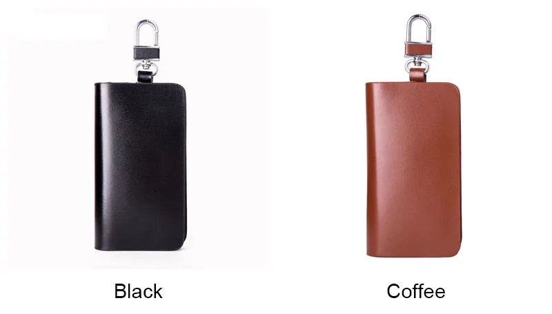 6 шт./лот ретро кожаный чехол для автомобильных ключей держатель монет кольцо на