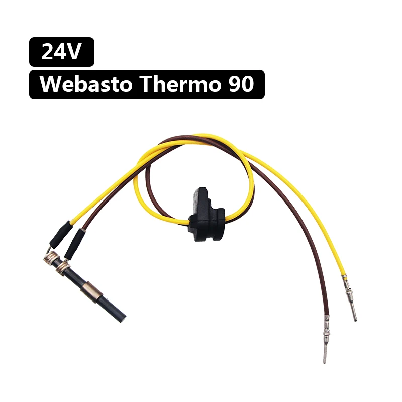 

Свеча нагрева охлаждающей жидкости для Webasto Thermo 90, 24 В, 82410B, нитрид кремния стержень накаливания, зажигания для автономных нагревателей