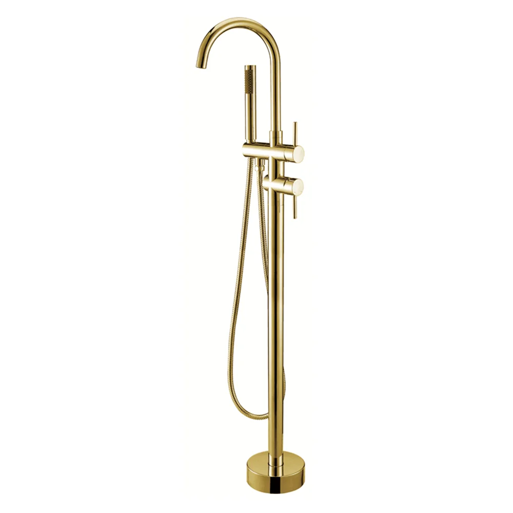 

Смеситель для ванны Smesiteli современный двойной розовое золото