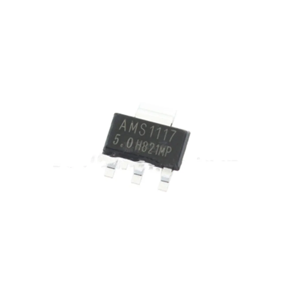 

50 шт AMS1117-5.0 223 см AMS1117-5V SMD новые и оригинальные