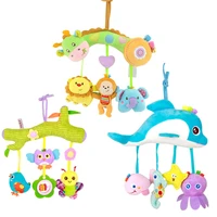 rattles for kids baby toys 0 6 12 24 months mobile on the bed educational toys 0 newborn infant hanging stroller animals dolphin