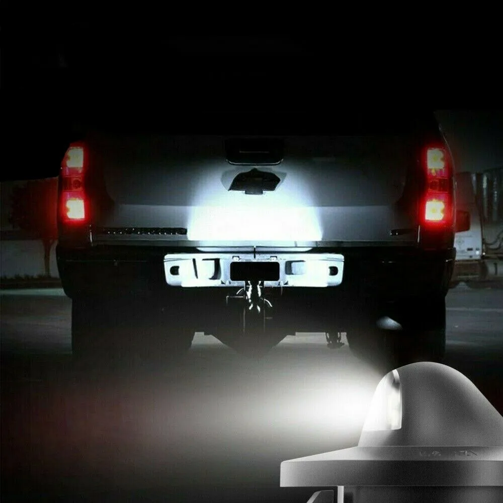 

2x комплект светодиодных ламсветильник для номерного знака, замена для Ford F150 F250 F350 1990-2014 IP65, водонепроницаемые аксессуары для автомобиля