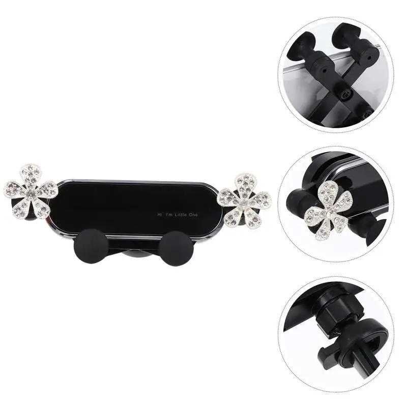 

1Pc Car Phone Rack Universal Car Phone Holder Car Phone Holder (Black)