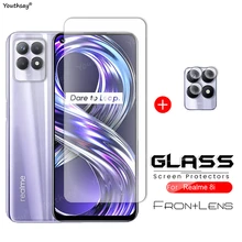 For OPPO Realme 8i Glass Tempered Glass For Realme 8i 8s 8 Pro 7 7i Glass Transparent Screen Protector Film for Realme 8i