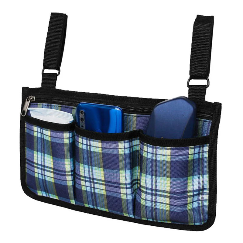 

New Arrive Rollator Walker Bags Electric Scooter Bag Wheelchair Side Pouch Storage Bag Pocket Organizer Holder
