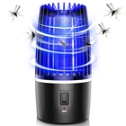 Электрическая противомоскитная лампа, устройство против Ловушки для комаров и мух, Отпугиватель насекомых, устройство для борьбы с вредителями, УФ-устройство для удаления насекомых, с USB-зарядкой