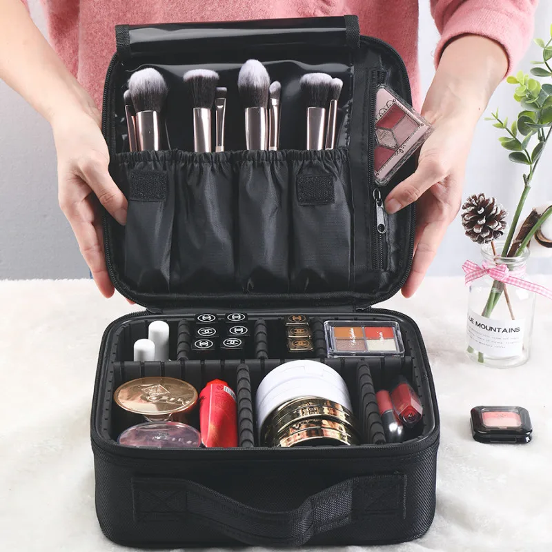 

Portable Reusable Storage Bag Large Lip Gloss Makeup Packaging Storage Bag Travel Kosmetyczka Damska Family Tidying Up DE50SNB