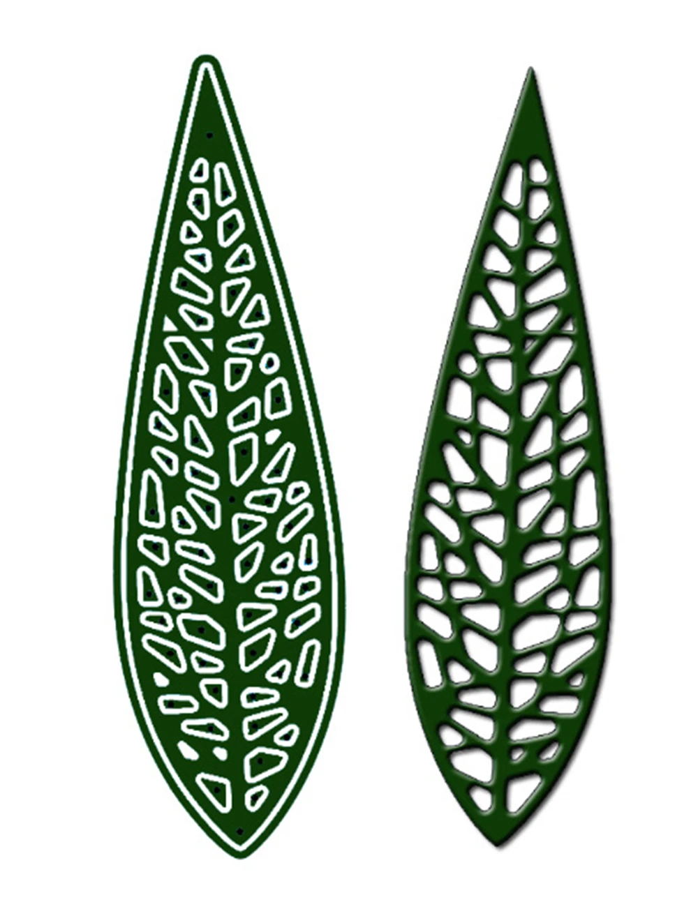 Большое дерево лист металла Вырубные формы Скрапбукинг Ремесло вырубки