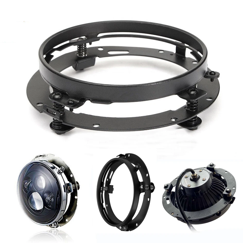 7 &quotсветодиодные фары для Harley FLSTC Ultra Classic Road King Yamaha Star V 650 1100 Deluxe Indian Scout Chief Vegas 8 Ball| |