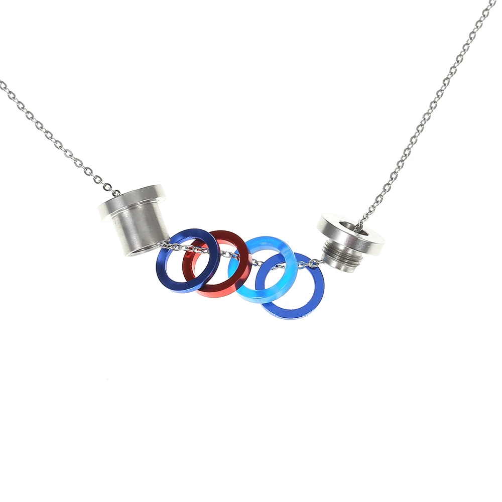 

Cremo Ratating Necklaces Pendant Women Spinner Original Stainless Steel Chain Charm Necklace DIY Custom Jewelry