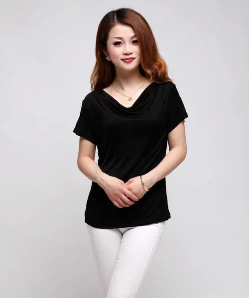 

2019 T Shirt Women Clothes red Fashion TeeTop multi Fashion Cotton Ladies Tee Shirt