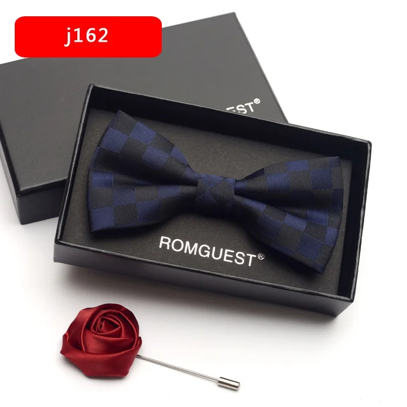 2019 новый модный дизайнерский мужской синий галстук-бабочка для свадьбы