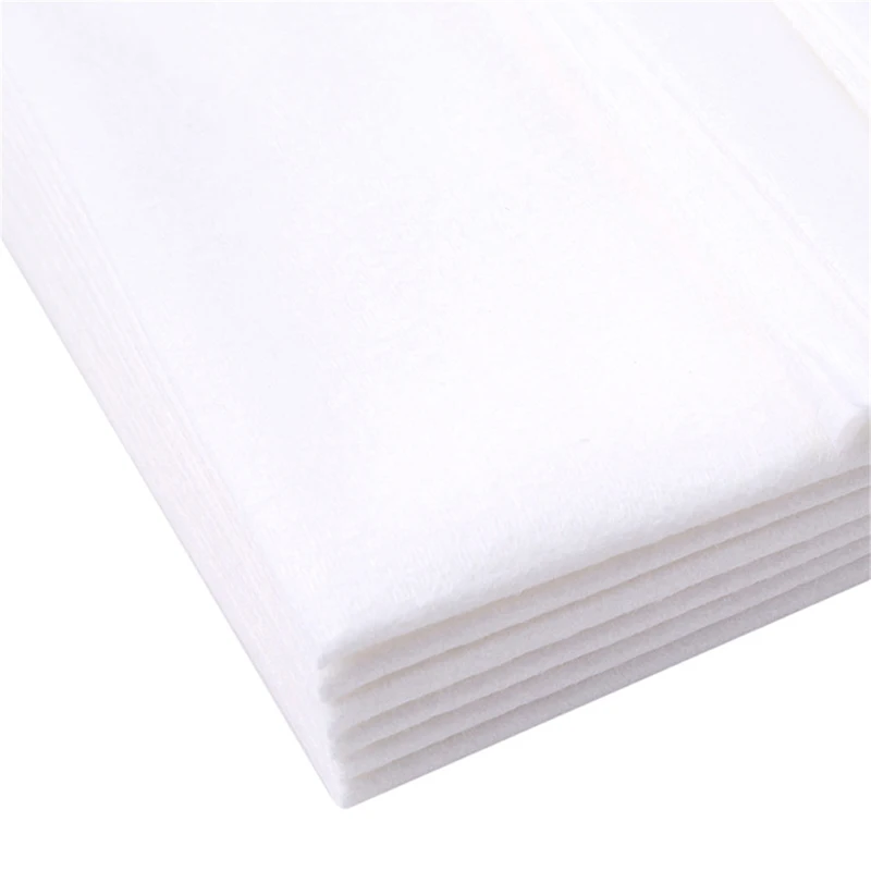 30 м высококачественное белое одноразовое полотенце для лица хлопок точка