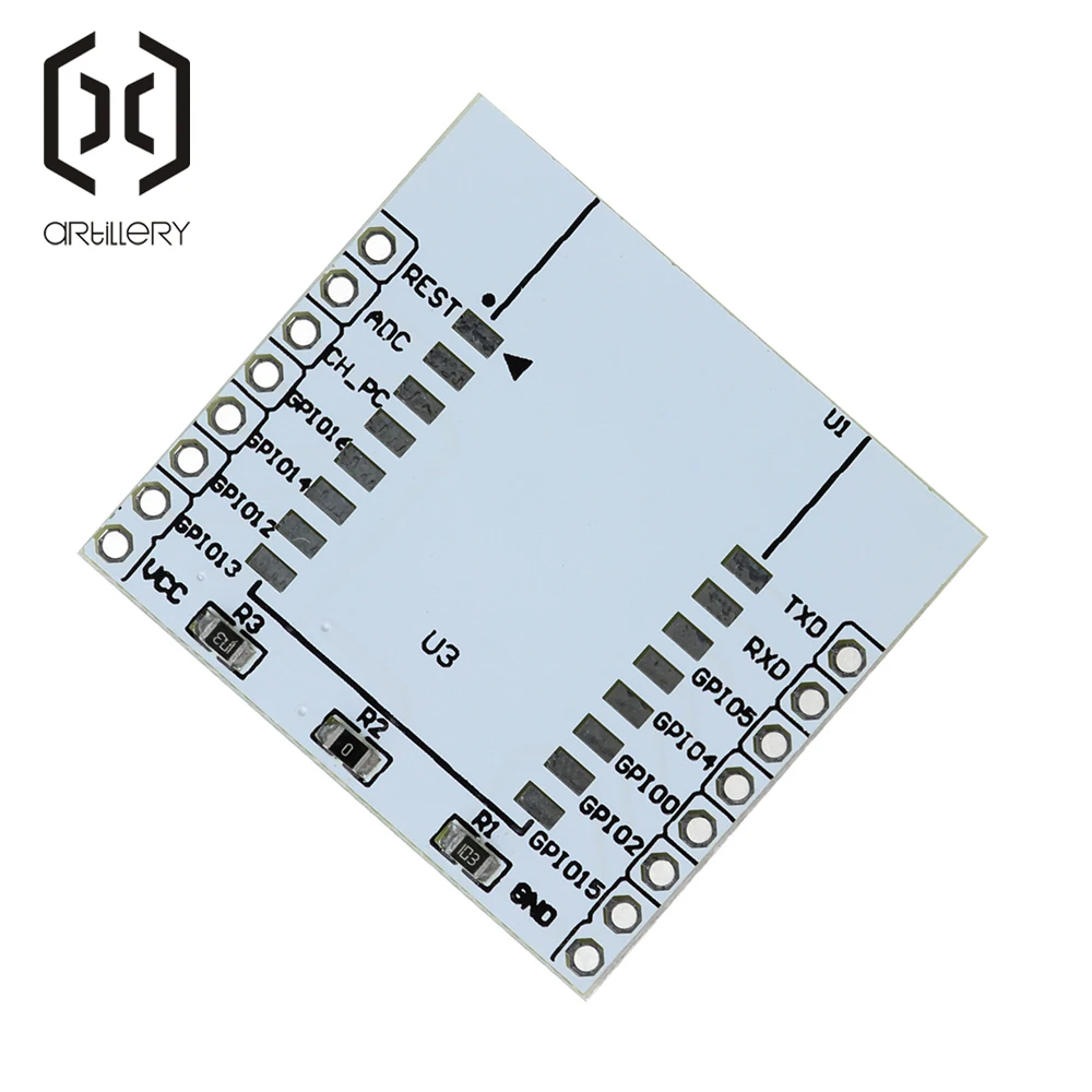 1 шт. ESP8266 серийный wifi модуль адаптер пластина относится к ESP-07, ESP-08, ESP-12E