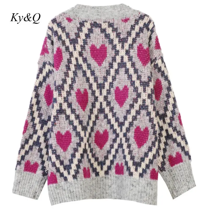 Высококачественный Женский модный винтажный пуловер Зимний Рождественский