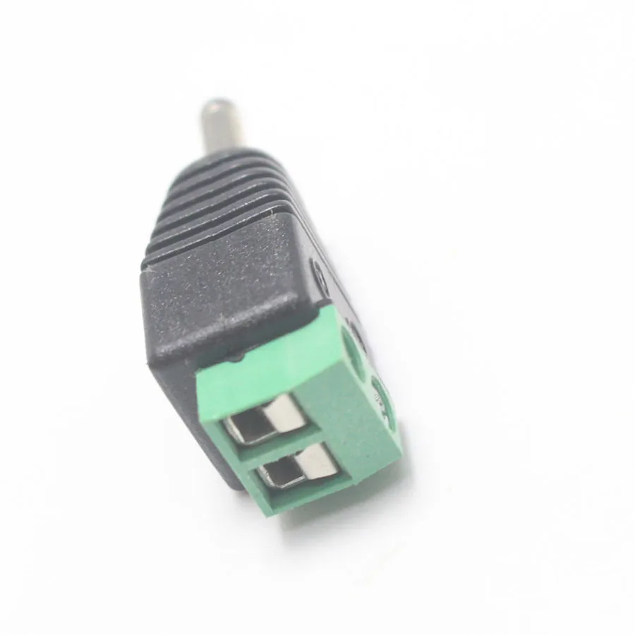 Зеленая вилка-штекер постоянного тока 1 шт. разъем питания 3 5 35 мм Без припоя