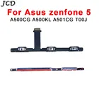 JCD кнопка включения и выключения Громкости кнопка гибкий кабель для Asus zenfone 5 a500cg a500kl A501CG t00j OEM Кнопка громкостипитания